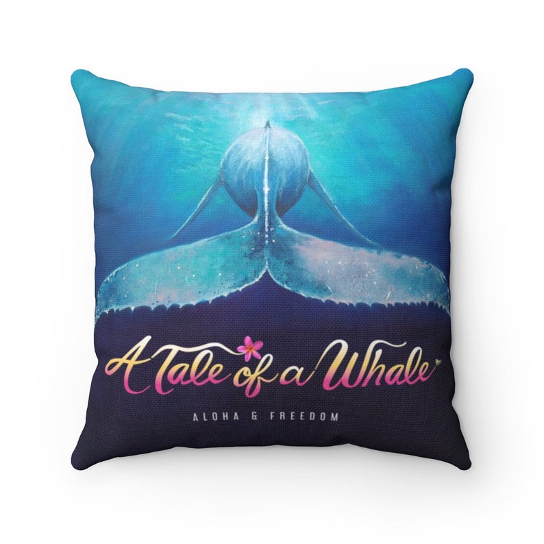 A tale of a whale pillow